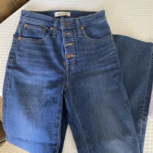 *2 HOUR SALE*  Madewell Cali Demi-Boot Jeans